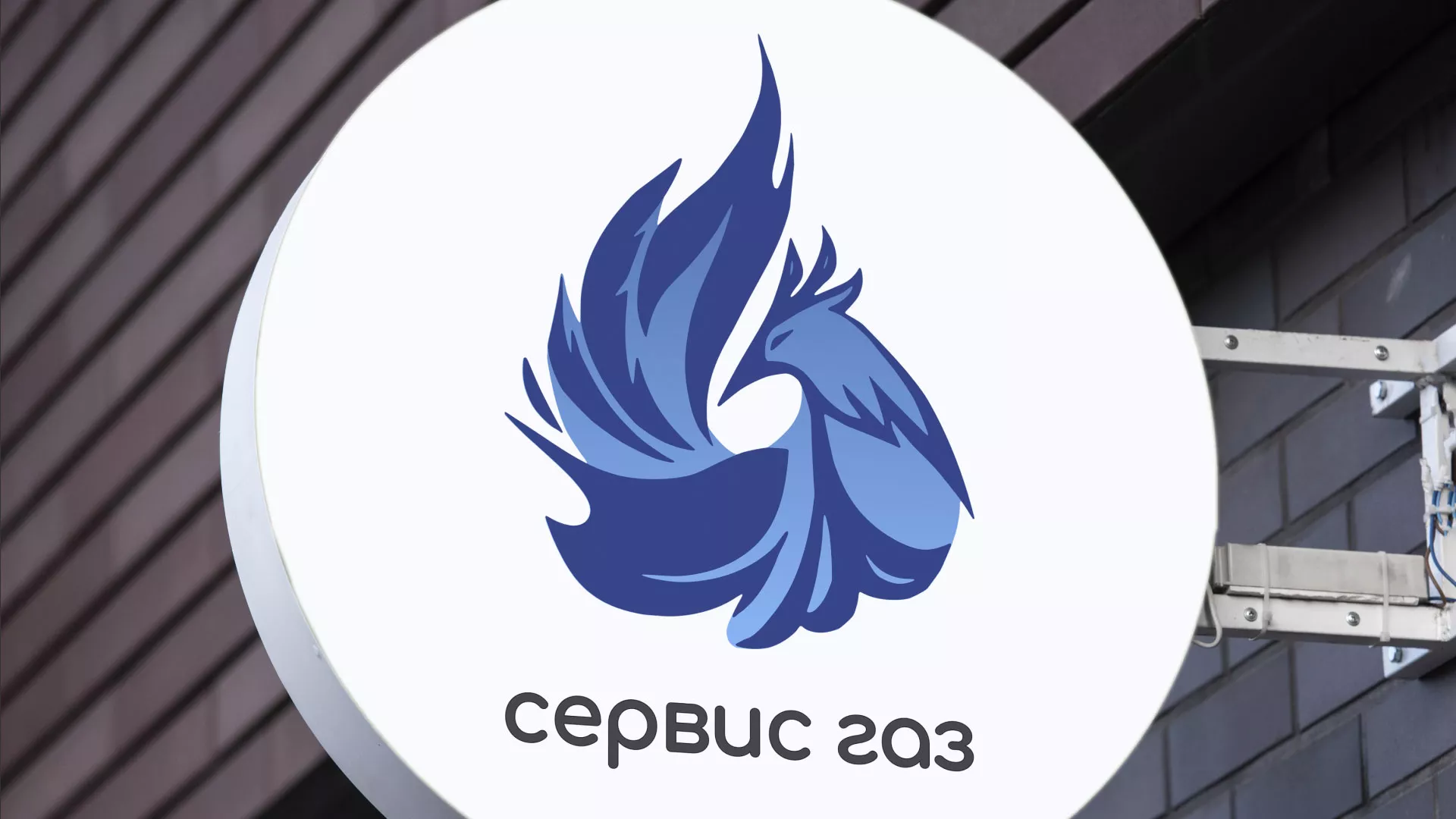 Создание логотипа «Сервис газ» в Зарайске