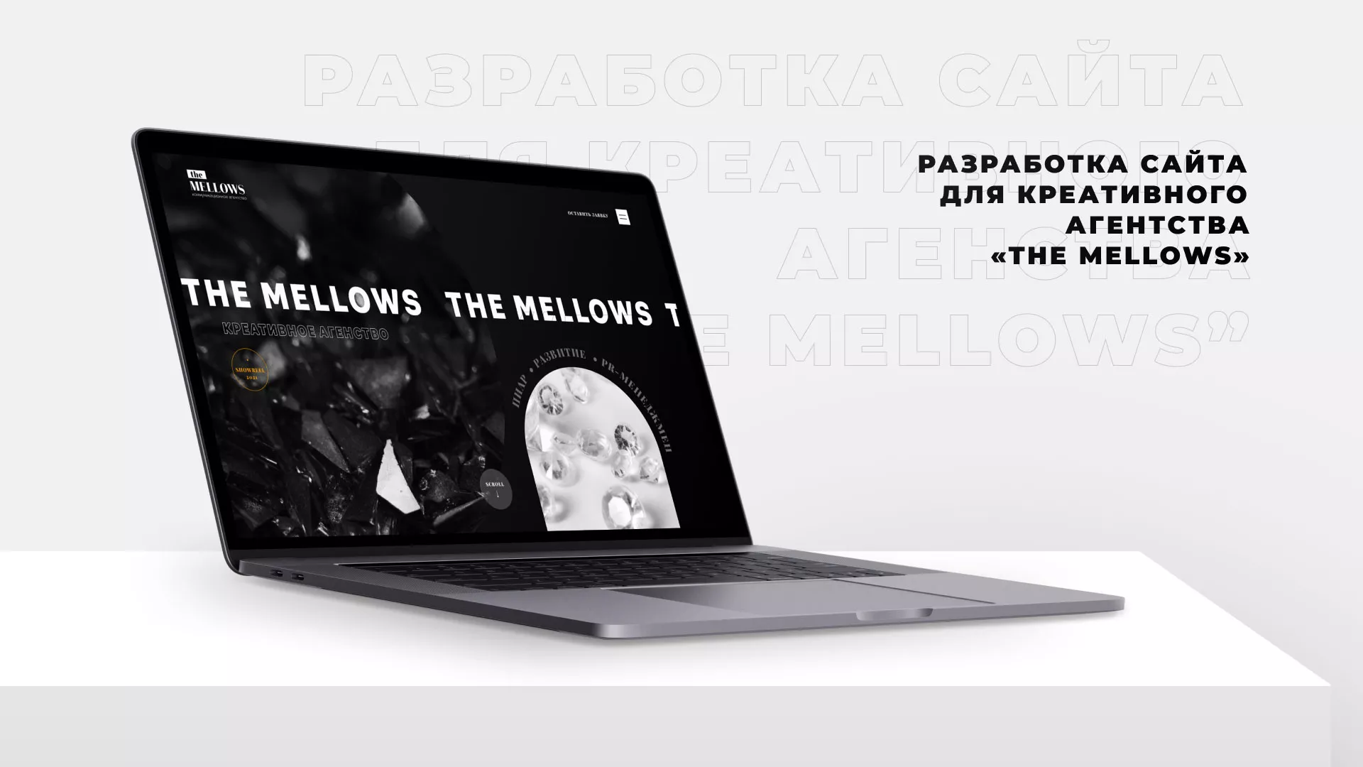 Разработка сайта креативного агентства «The Mellows» в Зарайске