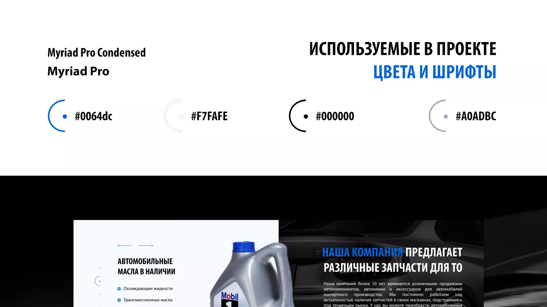 Разработка сайта магазина автозапчастей «М7» в Зарайске